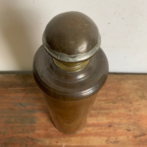Antike Kupfer Wärmflasche
