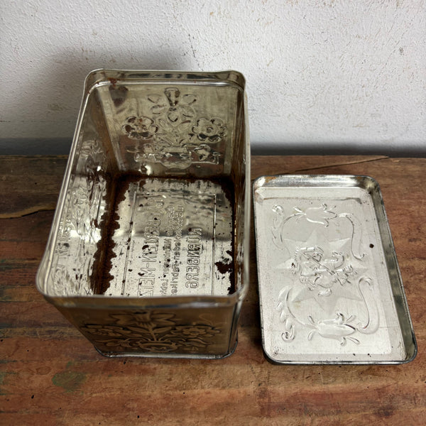 Vintage Blechdose Lebkuchen von Haeberlein Metzger
