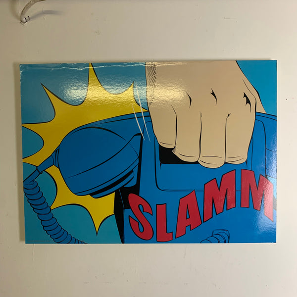 Pop Art Bild Slammm von Deborah Azzopardi für Ikea