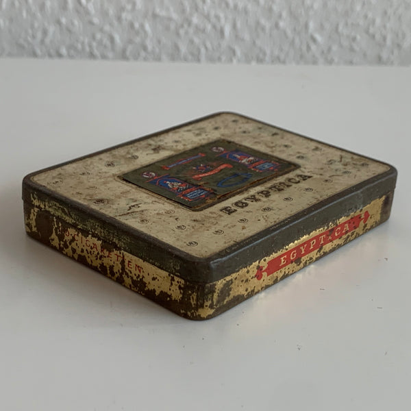 Vintage Zigaretten Blechdose Egyptica Cigaretten