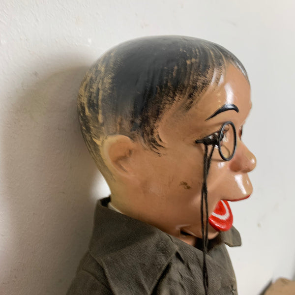 Vintage String Mouth Slappy Doll Charlie McCarthy Ventriloquist Doll