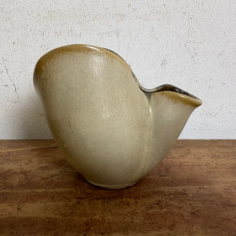 Vintage Mid Century Studio Keramik Vase von Fritz van Daalen 39/3