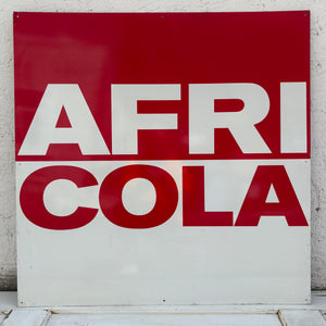 Vintage großes Blechschild Afri Cola Schild