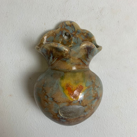 Mid Century Keramik Wand Vase
