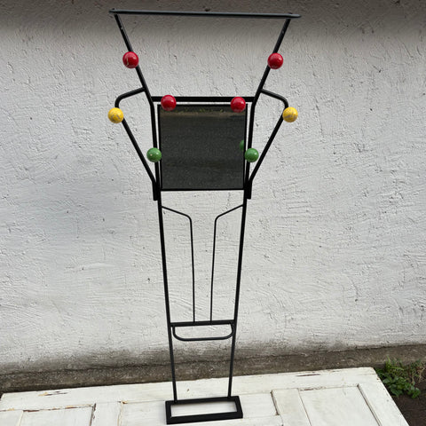 Vintage Mid Century Atomic Wand Garderobe von Roger Feraud