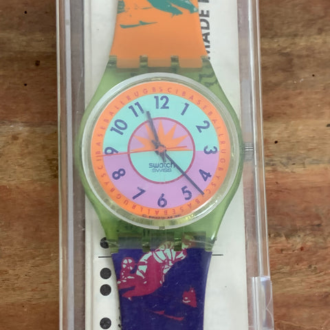 Swatch Uhr Gent Curling GG117