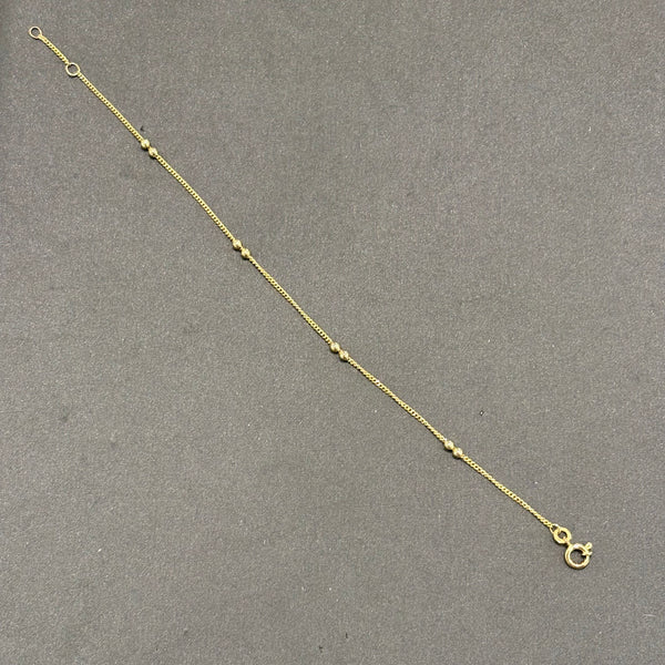 Feines 333er Goldarmband mit filigranen Goldkügelchen – eleganter Schmuck von FBM