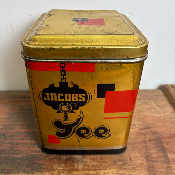 Vintage Blechdose Jacobs Tee