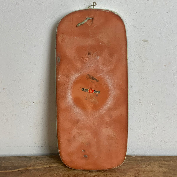 Vintage Mid Century Wandkeramik Giraffen Karlsruher Majolika