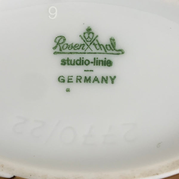 Vintage Porzellan Vase von Alain Le Foll für Rosenthal