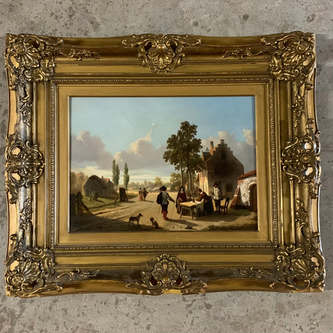 Ölgemälde Der Handel von Lambertus Lingeman