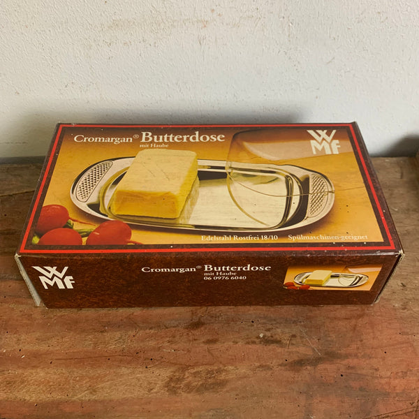 Vintage Butterdose WMF Cromargan