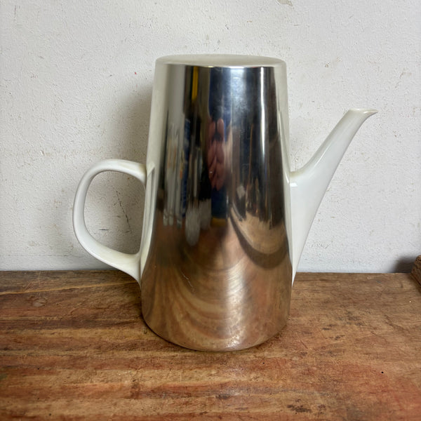 Mid Century Kaffeekanne mit Wärmehaube von Melitta