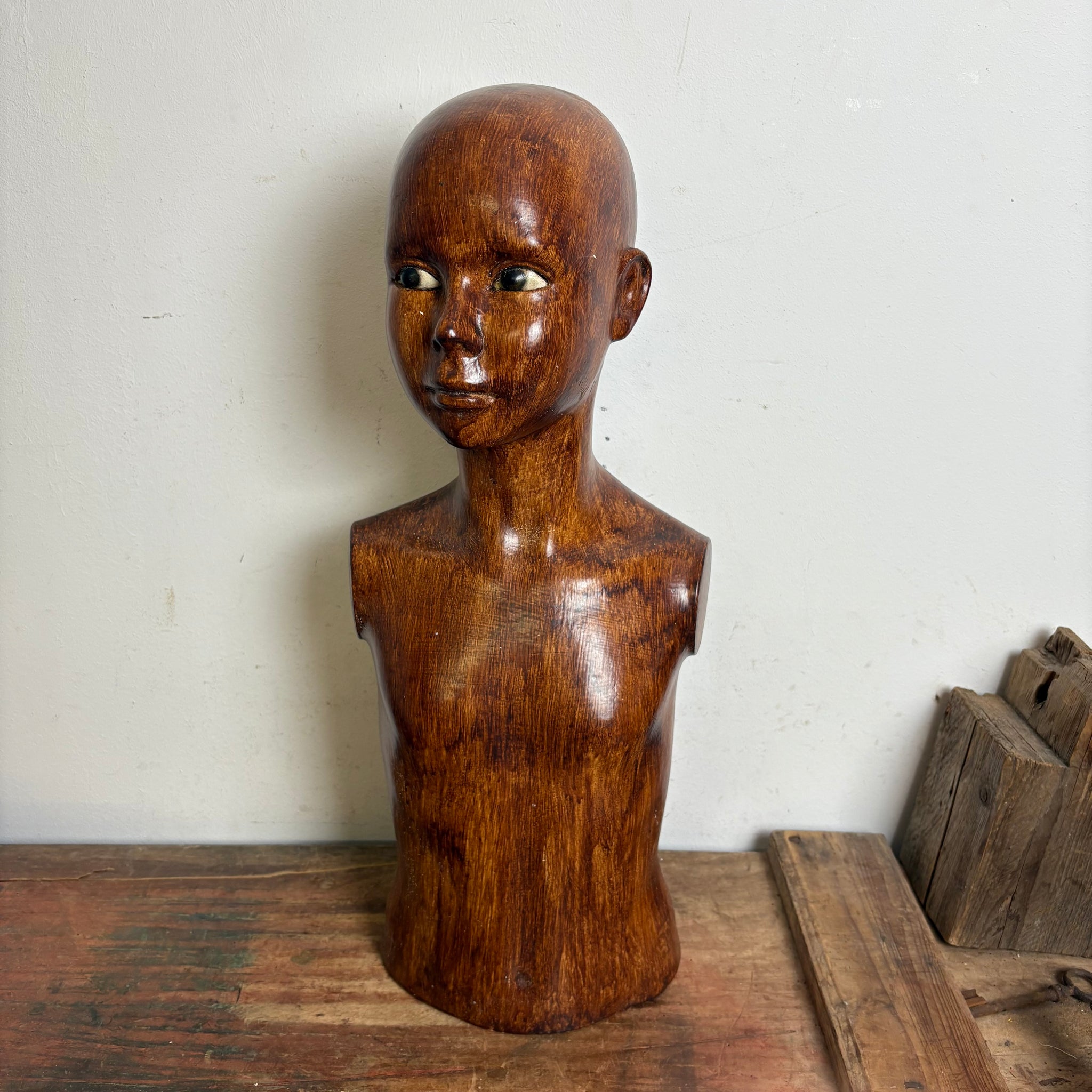 Vintage Büste Schaufensterpuppe