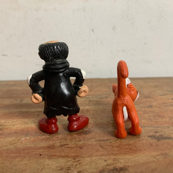 Vintage Figur Gargamel und Azrael