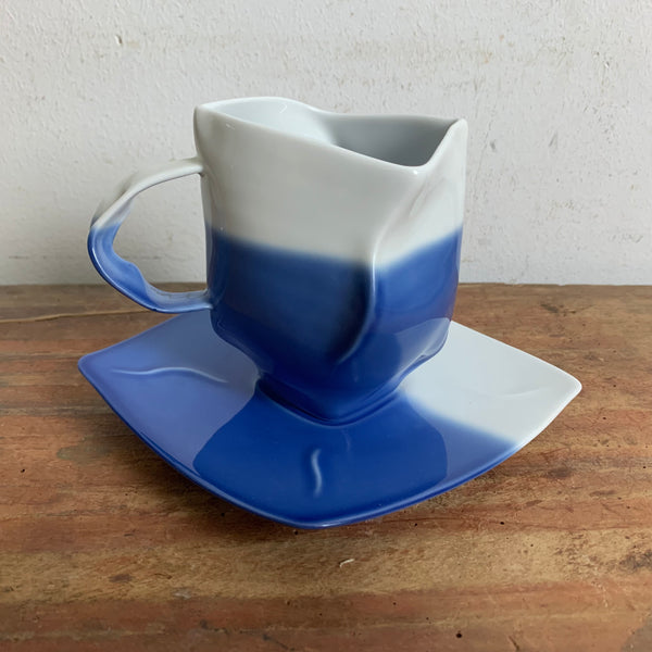 Vintage Kaffeetasse Künstlertasse Nr. 11 von Johan van Loon für Rosenthal