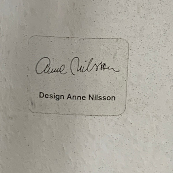 Vintage Glasvase von Anne Nilsson für Ikea