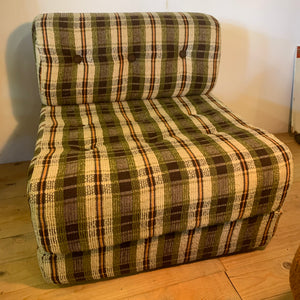 Vintage ausklappbarer Sessel Daybed