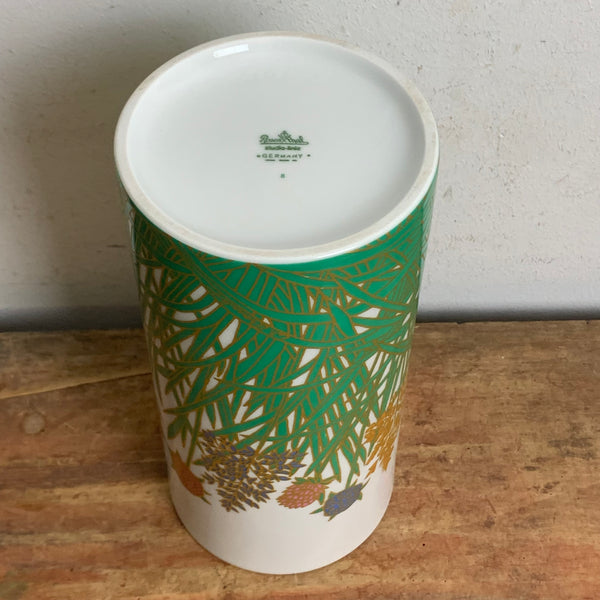 Vintage Porzellanvase von Wolf Bauer für Rosenthal