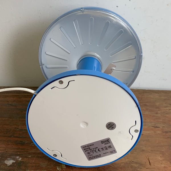 Vintage Wolke Lampe Skojig von Henrik Preutz für Ikea in blau