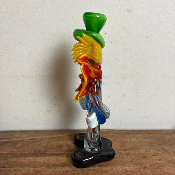 Vintage Murano Glas Skulptur Clown