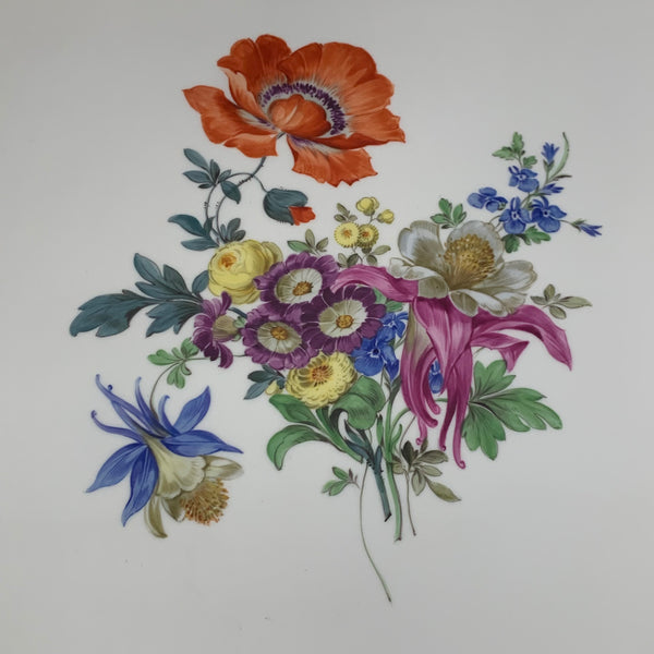 Große Prunkplatte von Meissen