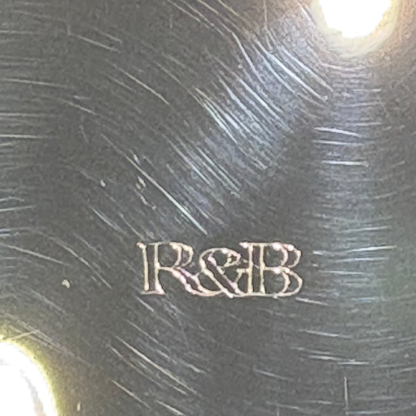 4 Platzteller Silber Auflage von Robbe und Berking