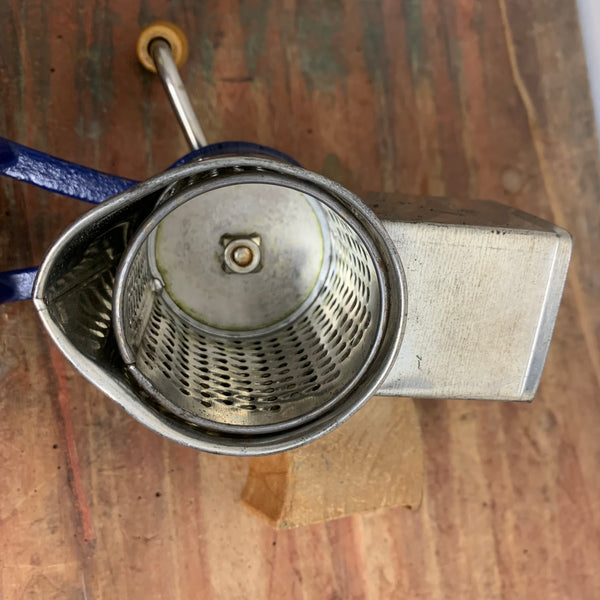 Vintage schwedische Tisch Trommel Reibe