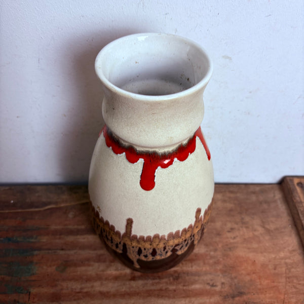 Vintage Bay Keramik Fat Lava Vase 70-30