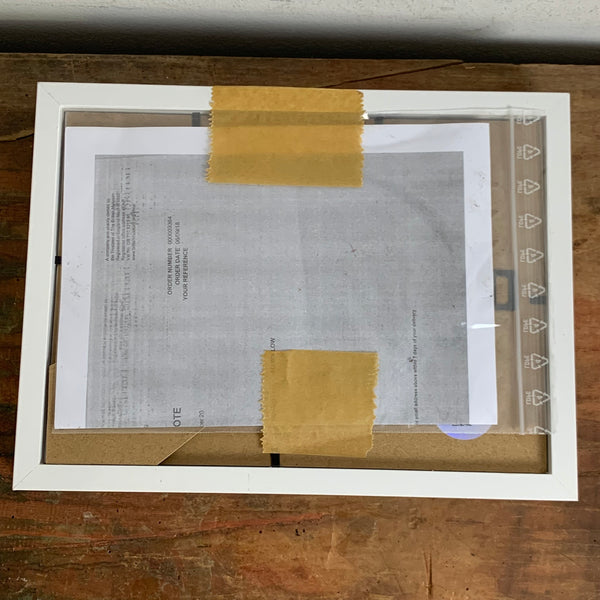 Street Art Peckham Rock von Banksy gerahmt