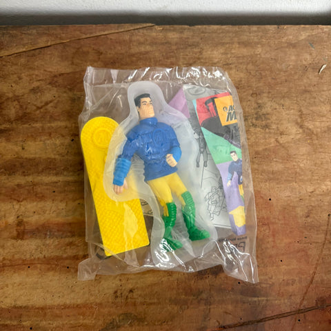Action Man Snowboard Figur von McDonald’s Happy Meal Club Toys OVP
