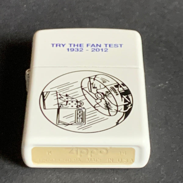 Zippo Feuerzeug Try The Fan Test