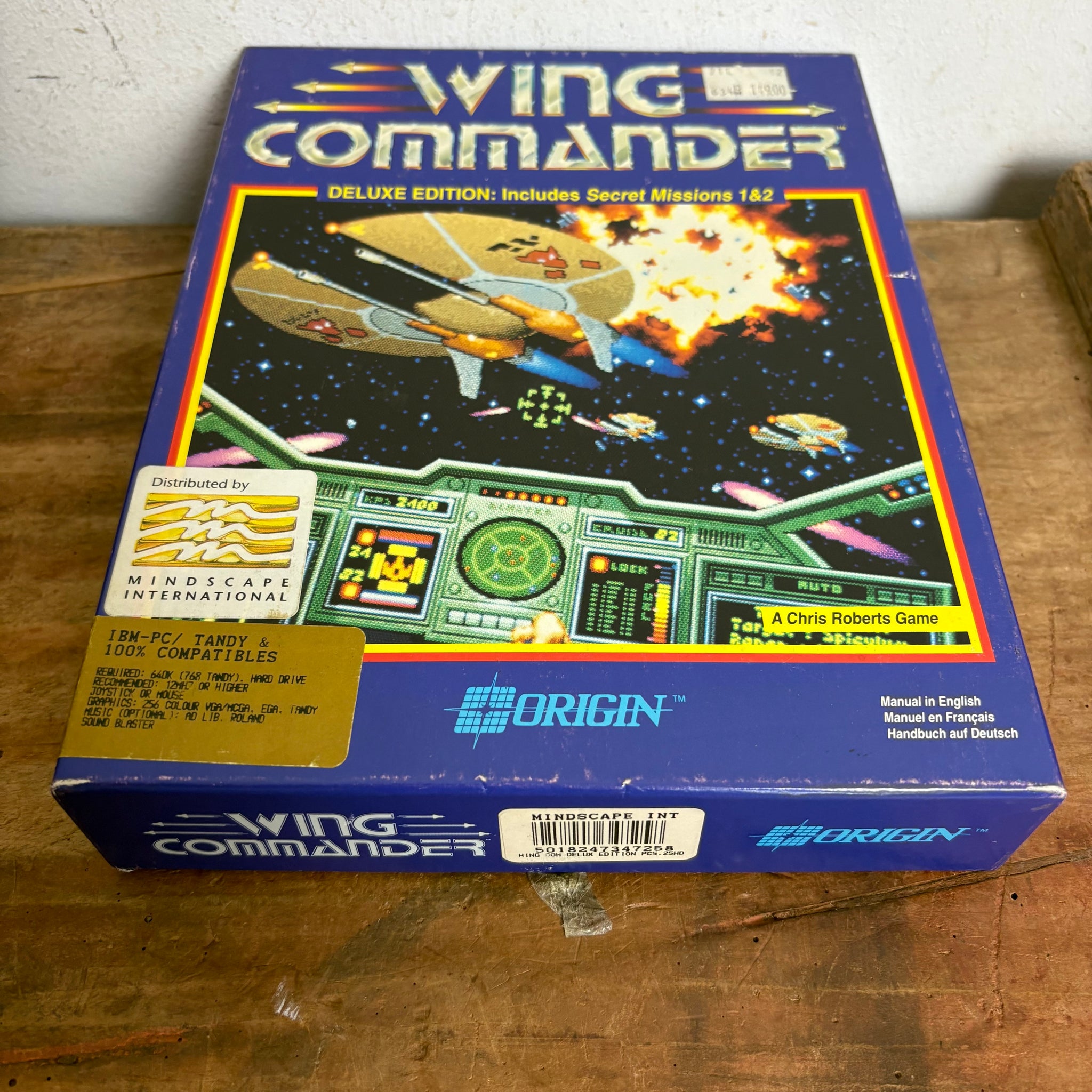 Computerspiel Wing Commander Deluxe Edition PC 3,5 Amiga Big Box