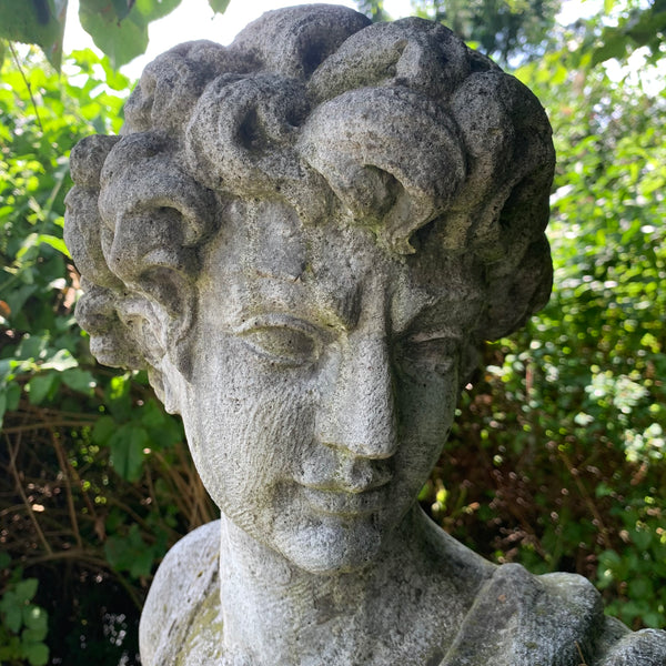 Vintage Italienische Gartenstatue