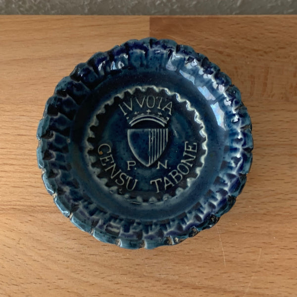 Vintage Malta Keramik Schale Vincent Ċensu Tabone