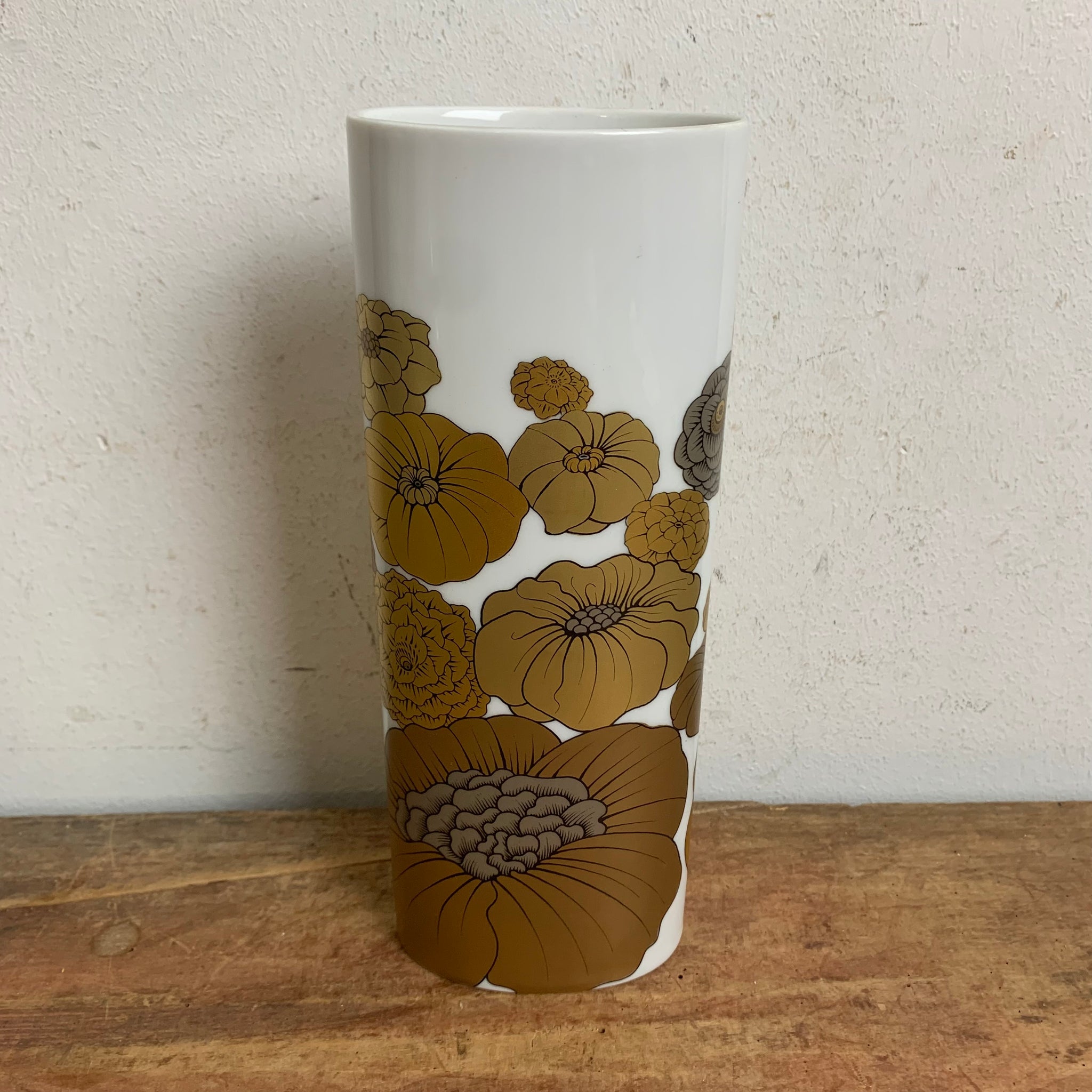 Vintage Porzellan Vase von Alain Le Foll für Rosenthal