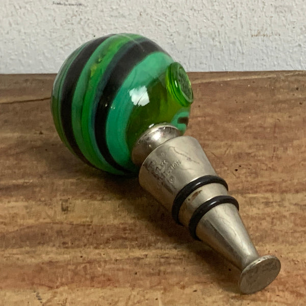 Vintage Murano Glas Flaschenverschluss