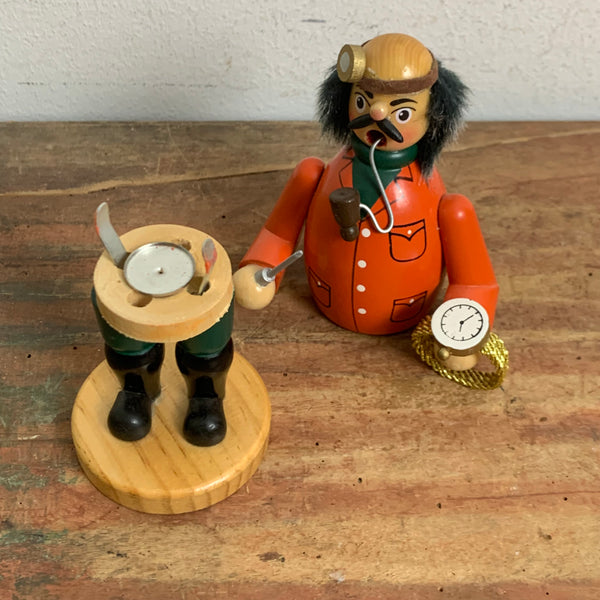 Nostalgisches Räuchermännchen Uhrmacher