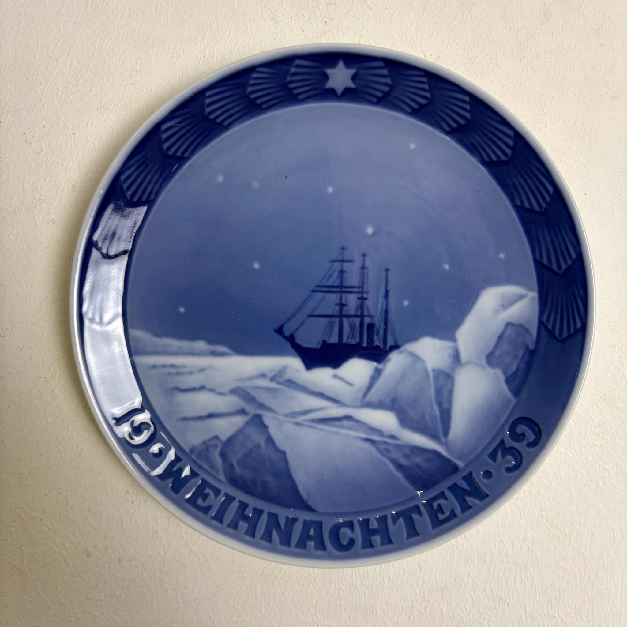 Weihnachtsteller 1939 Royal Copenhagen