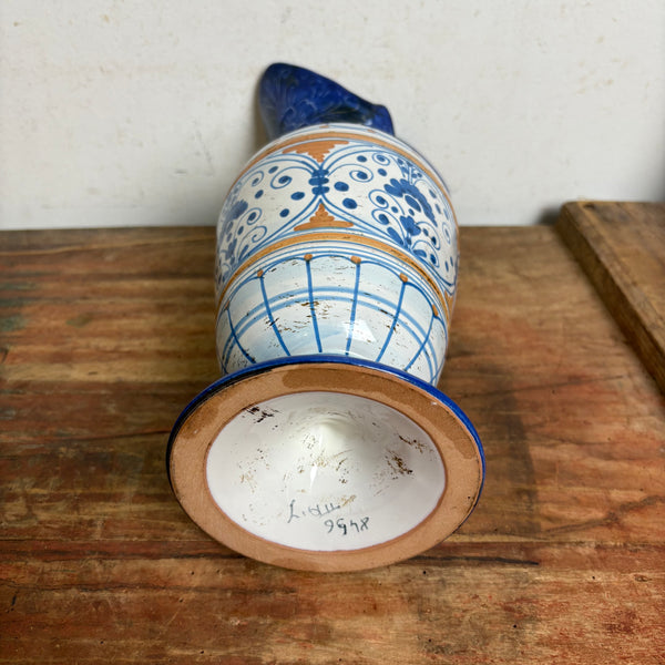 Vintage Italienischer Amphoren Keramik Krug