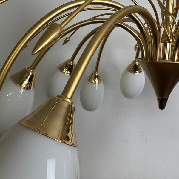 Moderne große goldene Spider Deckenlampen
