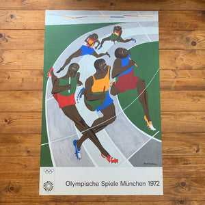 Pop Art Plakat Olympische Spiele 1972