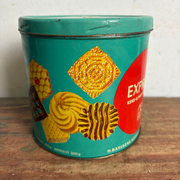 Blechdose Bahlsen Express Keks-und Waffelmischung