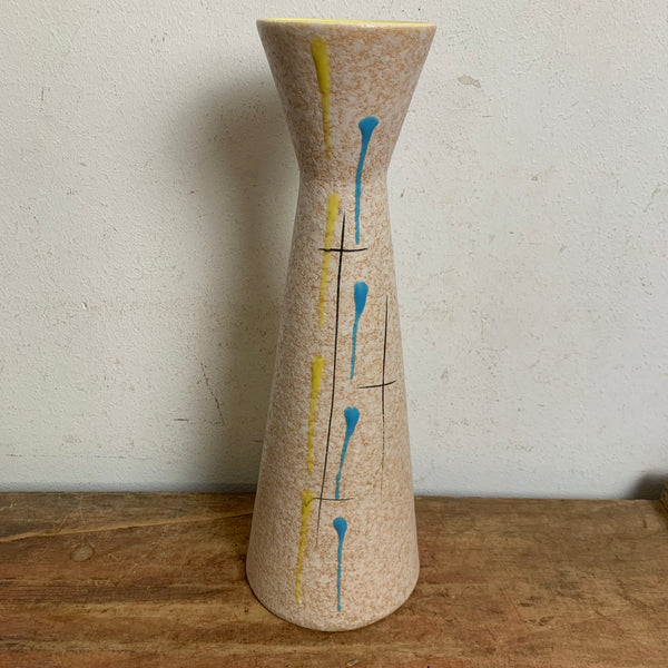 Mid Century Keramik Vase von Scheurich 520-28