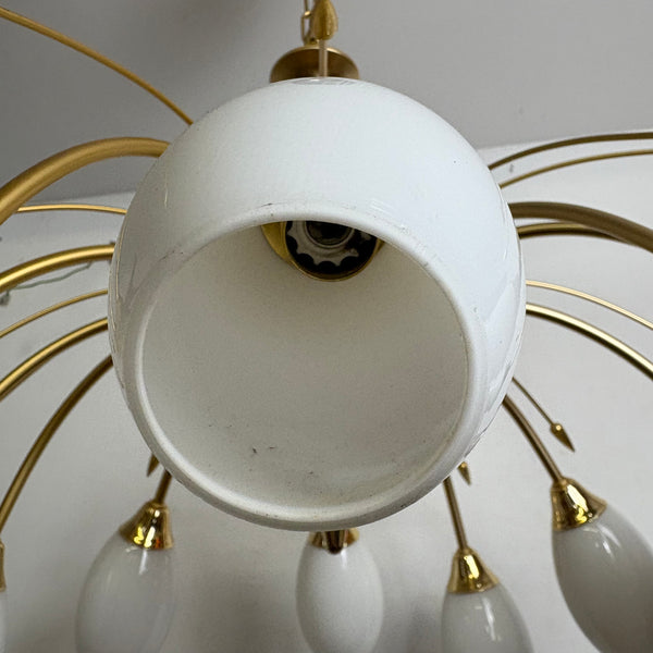 Moderne große goldene Spider Deckenlampen