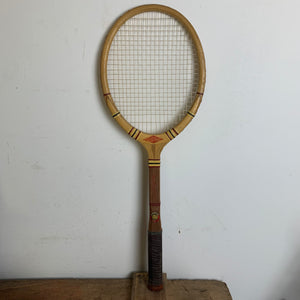Vintage Holz Tennisschläger von Paul Horaczek