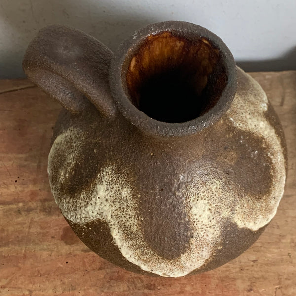 Vintage Fat Lava Keramik Vase von Rera 064