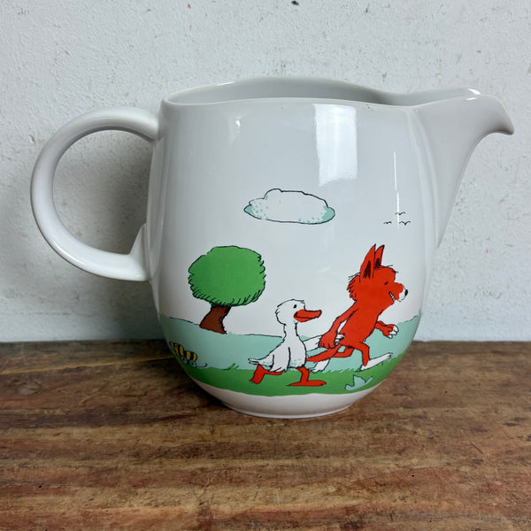 Vintage Kindergeschirr Kanne Krug Janosch Panama von Thomas Rosenthal