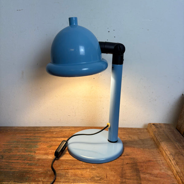 Vintage Lampe Glader B103 von Ikea in blau