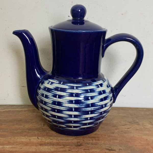 Vintage feuerfeste Kaffeekanne